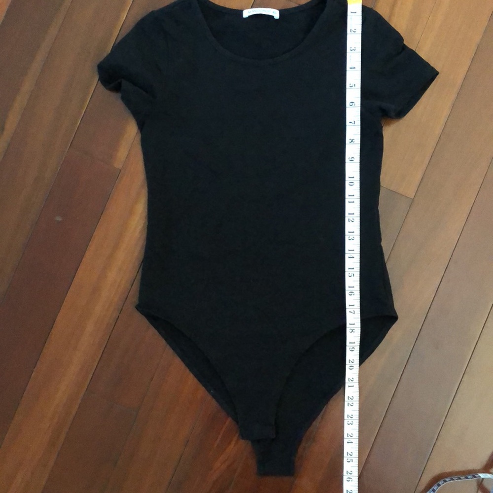 Women's Round Collar Short Sleeve Basic Bodysuits Jumpsuits - Picture 7 of 7